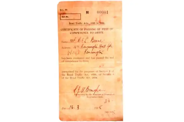 The Test Was Introduced