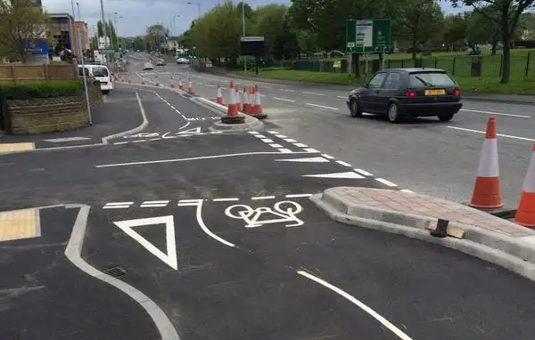 Response to road markings