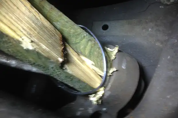 “It’s riding a bit firm”