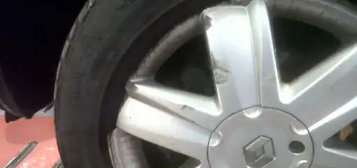 Smashed rim