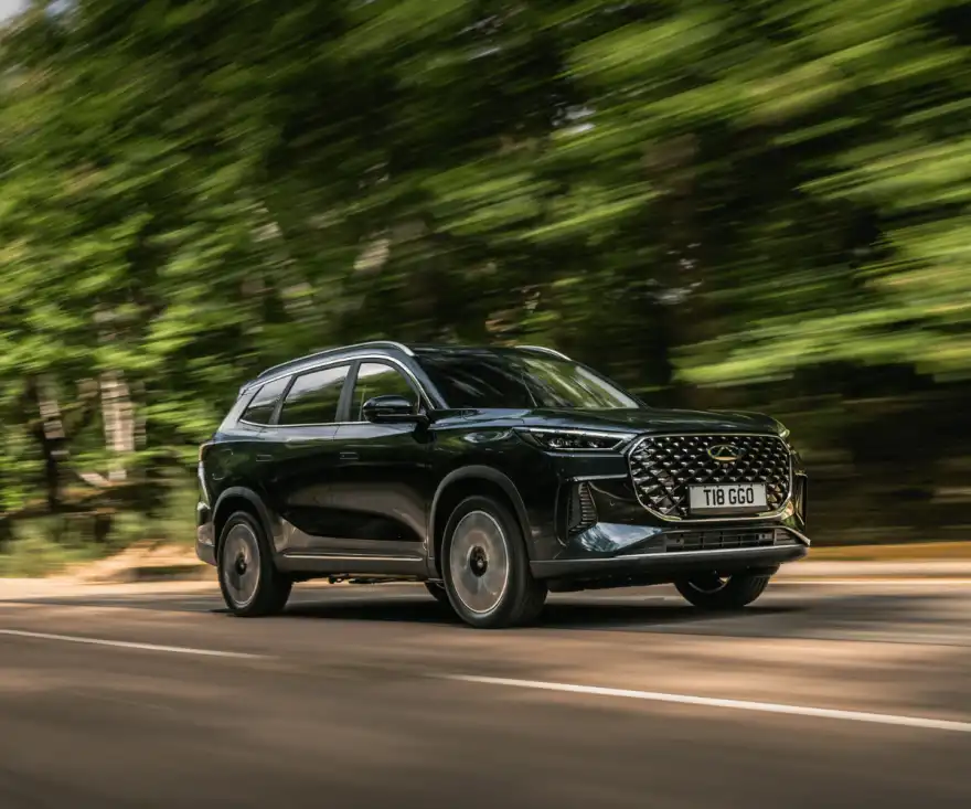 Cheapest seven-seat SUV: Chery Tiggo 8 (£28,545)