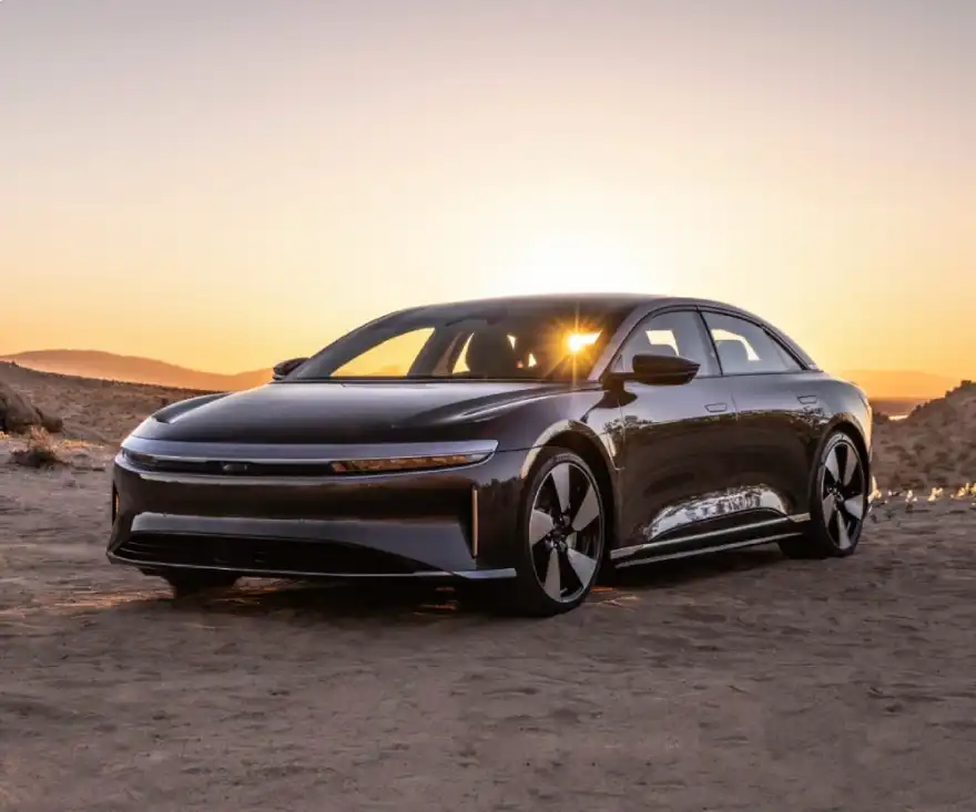 Lucid Air: 512 miles