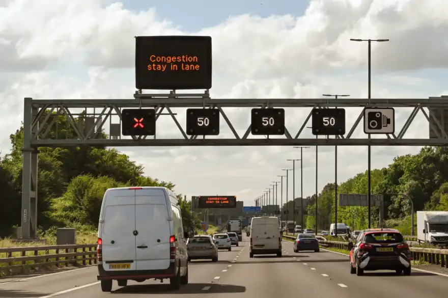Hogging the middle lane