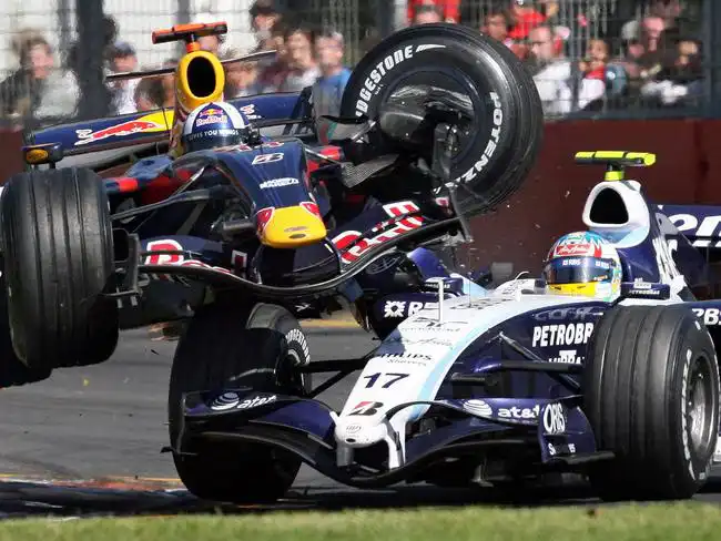 David Coulthard and Alex Wurz 2007 Flight