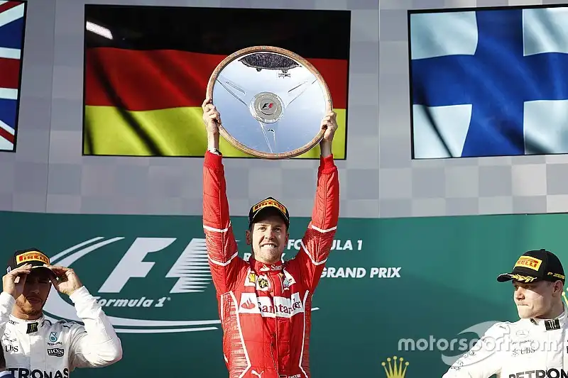 Sebastian Vettel's back-to-back Ferrari wins