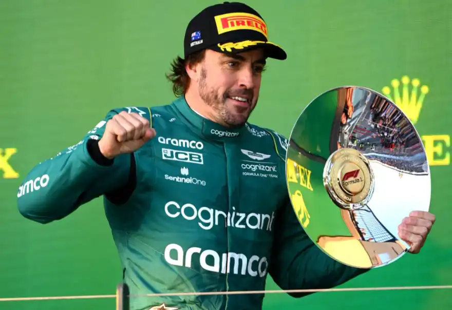 Fernando Alonso's timeless 2023 podium