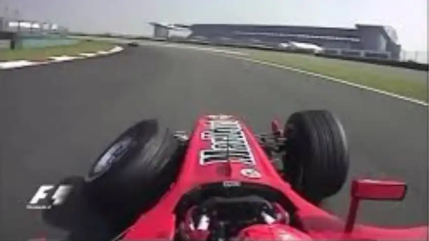 Michael Schumacher and Christijan Albers 2005 Warm-Up Crash