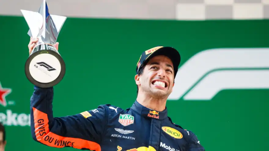 Daniel Ricciardo’s 'Licking the Stamp' 2018 Win