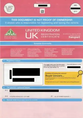 DVLA Warns Drivers Not To Buy Vehicle Without Logbook