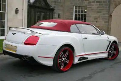 Manchester City’s Stephen Ireland and his Bling Bentley