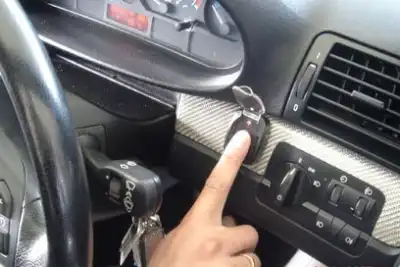 Immobiliser device  linked to car finance payments