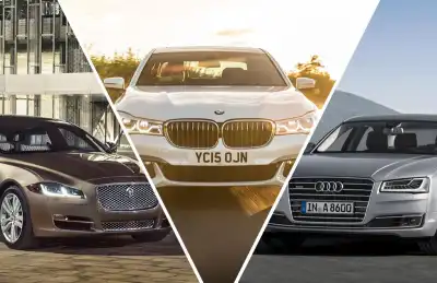Group Test - BMW 7 Series vs Jaguar XJ vs Audi A8