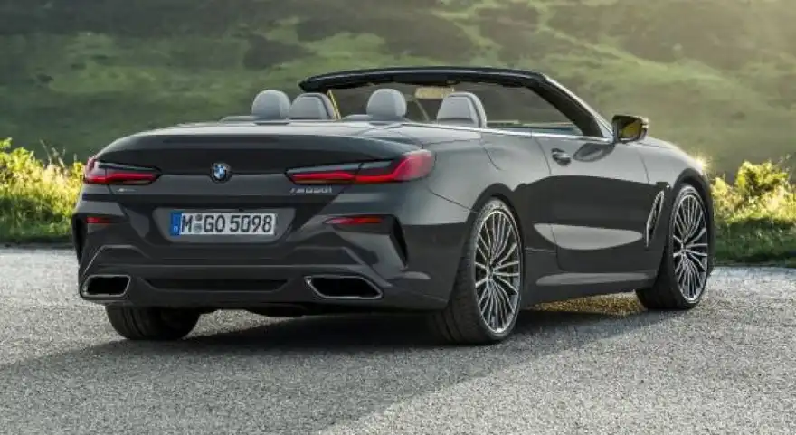 BMW 8 series convertible