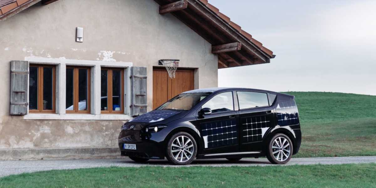 New Sion Electric Car Charges for Free via Solar Panels