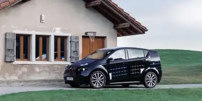 New Sion Electric Car Charges for Free via Solar Panels