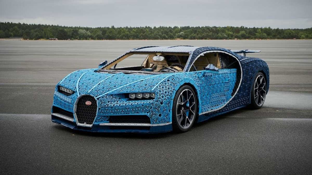Feast Your Eyes on the Full-Size Drivable Bugatti Chiron Made of LEGO