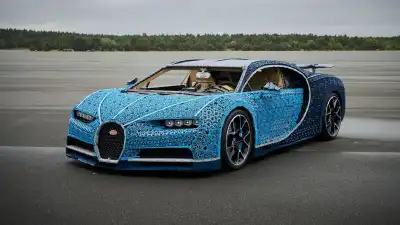 Feast Your Eyes on the Full-Size Drivable Bugatti Chiron Made of LEGO