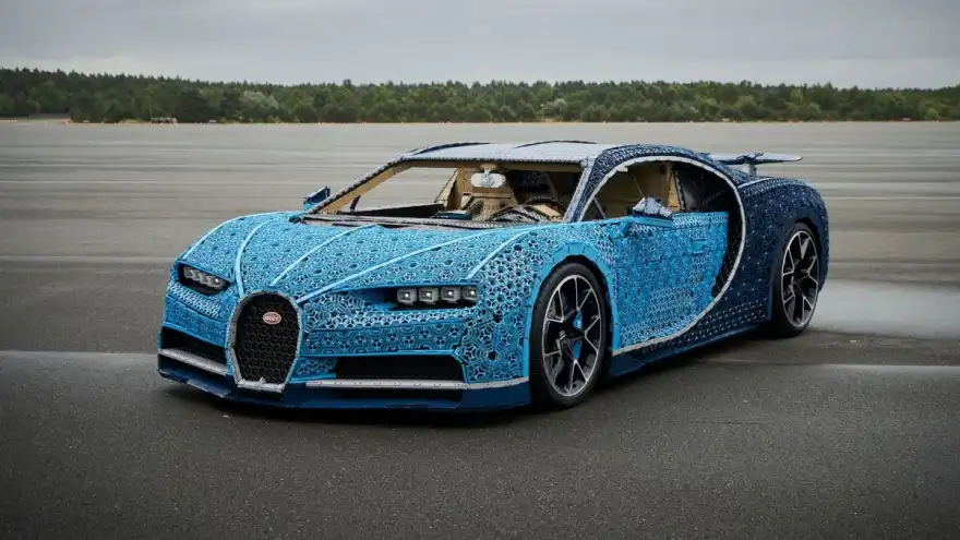 Feast Your Eyes on the Full-Size Drivable Bugatti Chiron Made of LEGO