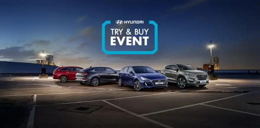 Hyundai Try & Buy Event £1,000 Savings in 2018