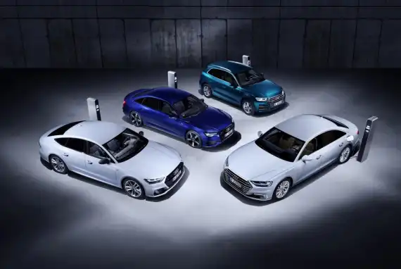 Audi Announce 4 New Plug-In Hybrid Models Image 1