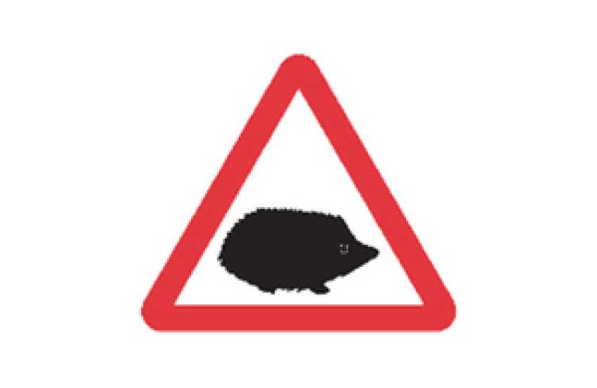 New Small Mammal Traffic Sign to Protect Motorists & Wildlife