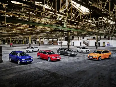 Audi Sport Celebrates 25 Years of their RS Models