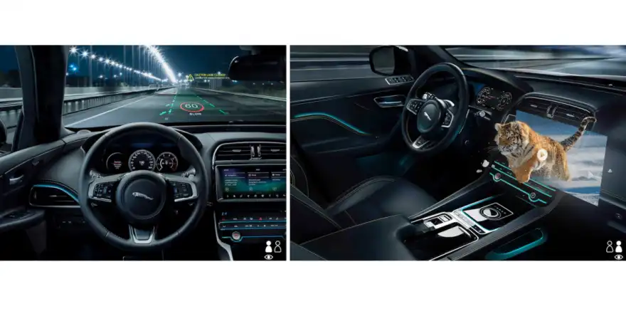 Jaguar Land Rover is Developing their Next-Generation Heads-Up Display Technology