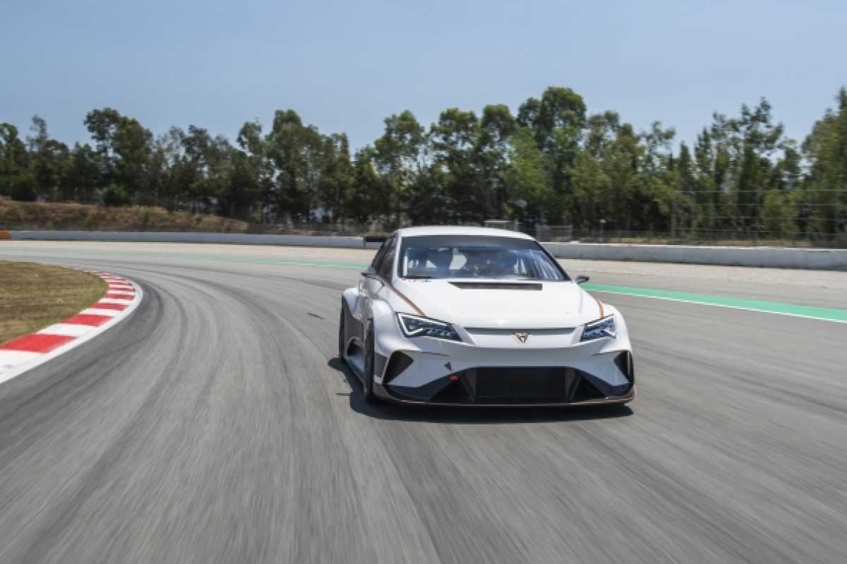 The World's First Ever Fully Electric Touring Car Hits the Tracks