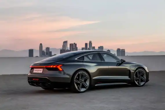 Audi’s electric charge is set to continue with the brand’s new signature car, the e-tron GT Image 0