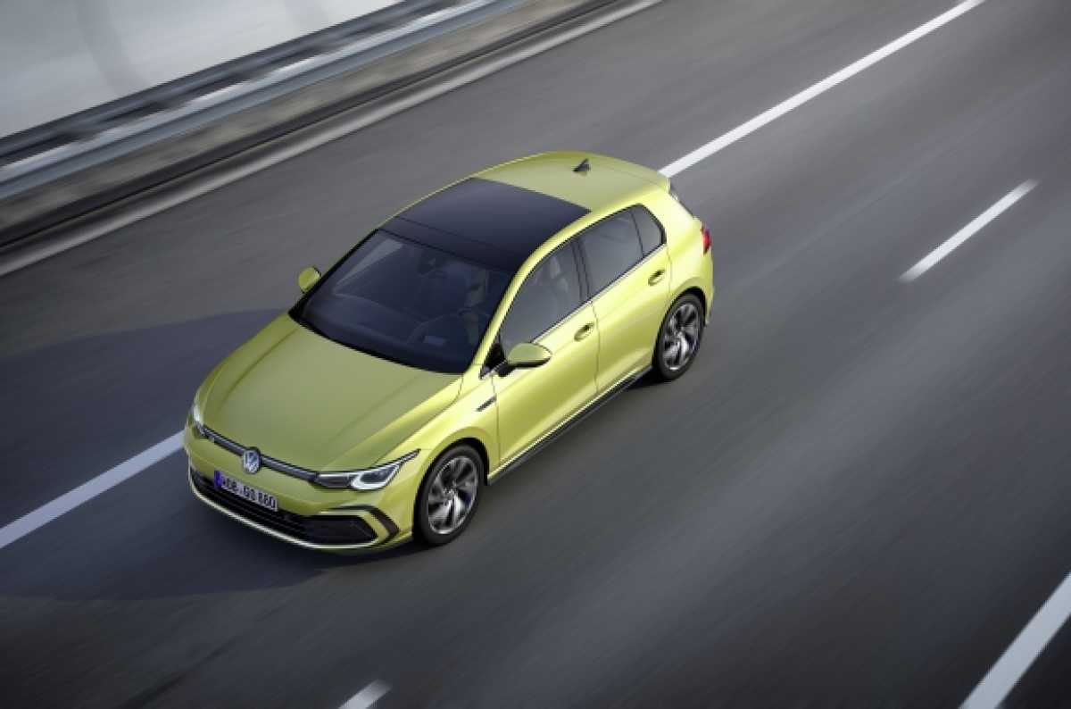 Your First Glimpse of the Brand New Volkswagen Golf
