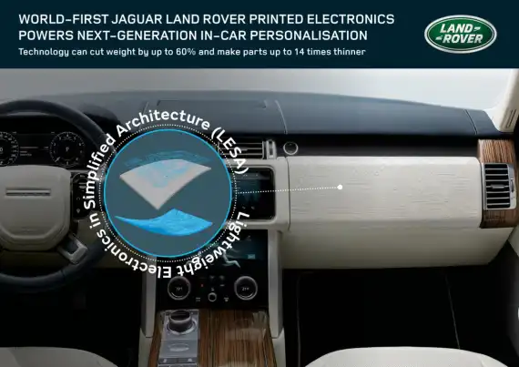 Jaguar Land Rover Experiment With Printed Electronics Image 3