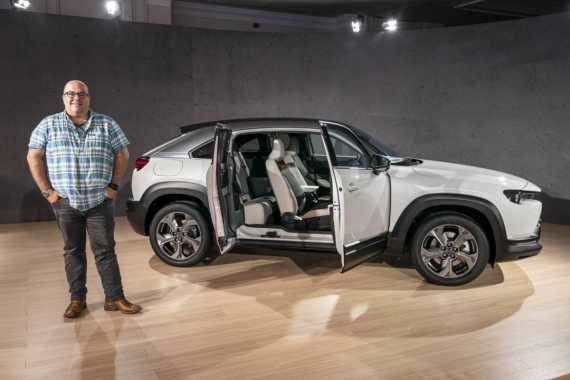 Mazda MX-30 Electric Vehicle Prototype Image 2