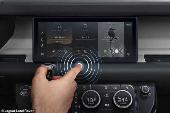 Don’t Touch: Jaguar Reveals A Contactless Touchscreen To Tackle Covid-19 Image