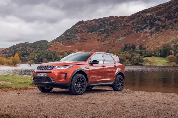 Land Rover Champion Their Used Car Stock Image