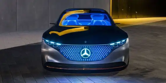 Mercedes Tease their Upcoming Electric Vehicle with 750 Mile Range Image