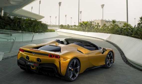 Ferrari SF90 Spider: 1,000 HP, 211 MPH, £415,000 Image