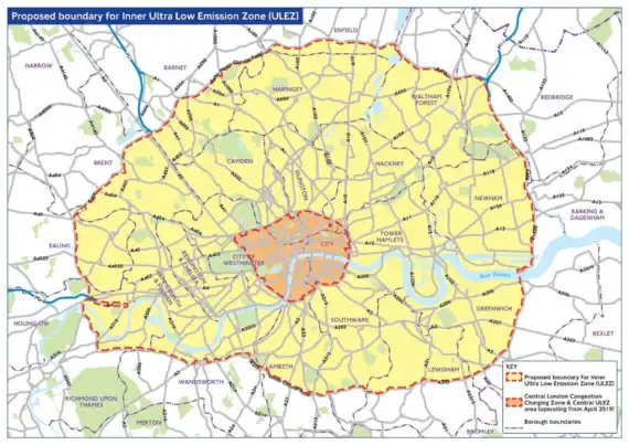 London's Ultra Low Emission Zone is Expanding