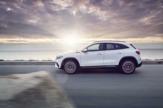 Mercedes-Benz EQA electric SUV launches in the UK Image
