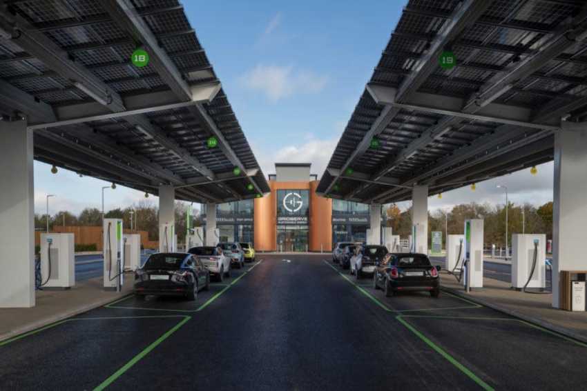 UK’s first electric vehicle forecourt opens in Essex