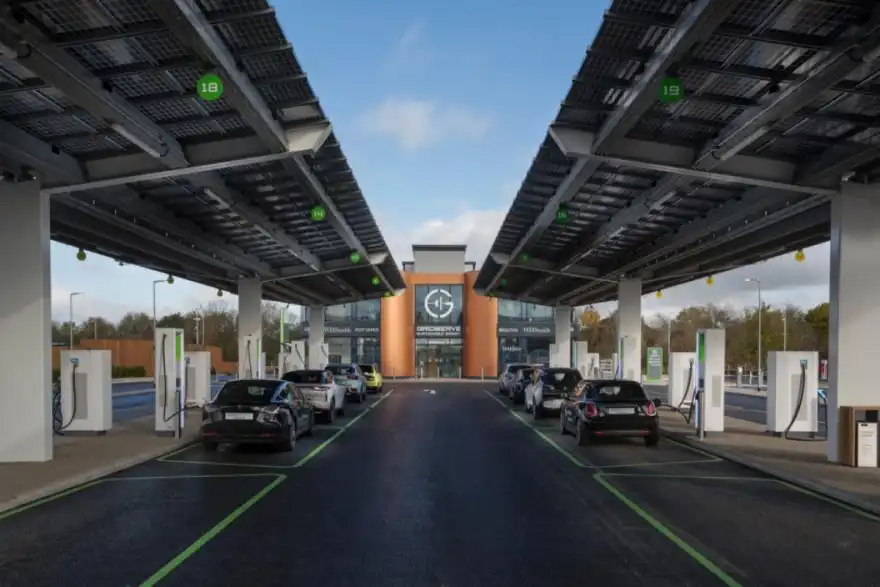 UK’s first electric vehicle forecourt opens in Essex