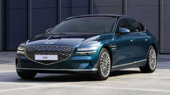 Genesis Electrified G80 revealed at Auto Shanghai 2021 Image