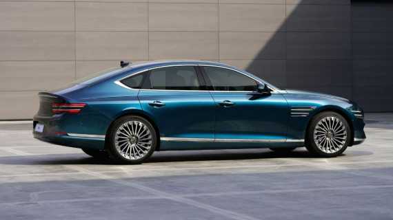 Genesis Electrified G80 revealed at Auto Shanghai 2021 Image
