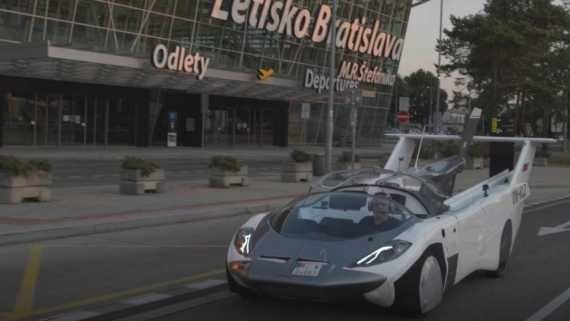 Flying car completes 35 minute test Image