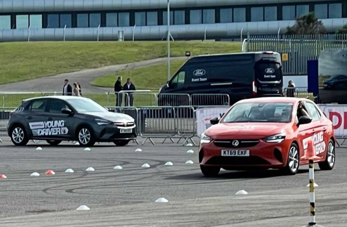 Young Drivers get behind the wheel at British Motor Show