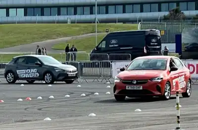 Young Drivers get behind the wheel at British Motor Show