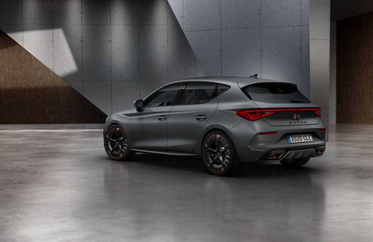 Sneak peek at the very appealing CUPRA Leon