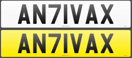 DVLA bans rude ‘71’ registration plates