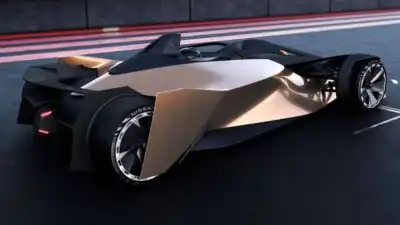 Nissan’s 394PS, single seat, electric race car concept