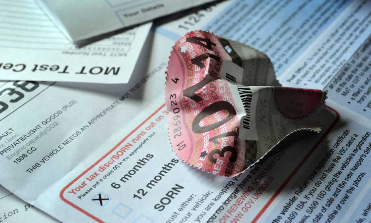 Road tax price hike from April 2022