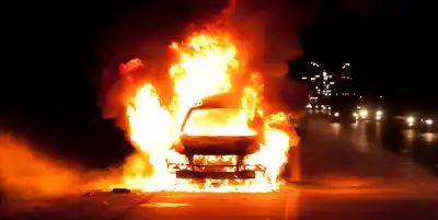 Horrific spate of arson sees yobs run riot on cars in Bristol